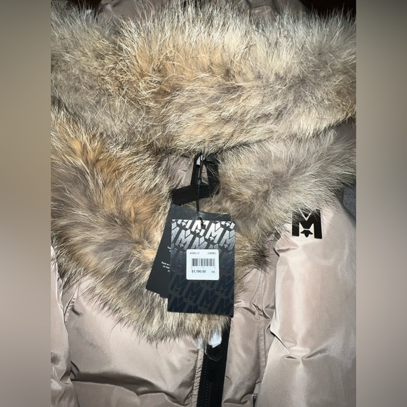 MACKAGE ADALI WOMENS COAT IN CAMEL COLOR size XS - Picture 4 of 4